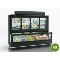 Kombinuotas šaldiklis ALASKA COMBI 2 AHV 110/115 LT D/C A