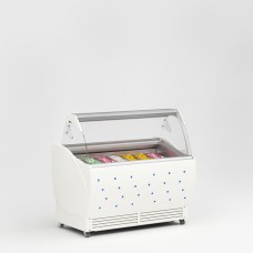 Minkštų ledų šaldymo vitrina Cornetti