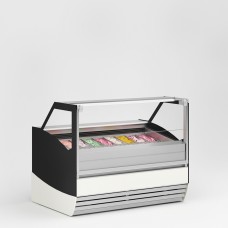 Minkštų ledų šaldymo vitrina Magnum Ice
