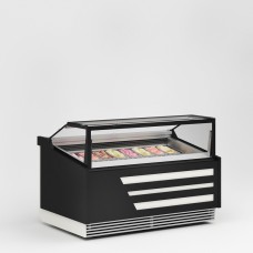 Minkštų ledų šaldymo vitrina Paradiso Ice