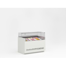 Minkštų ledų šaldymo vitrina Velvet Ice